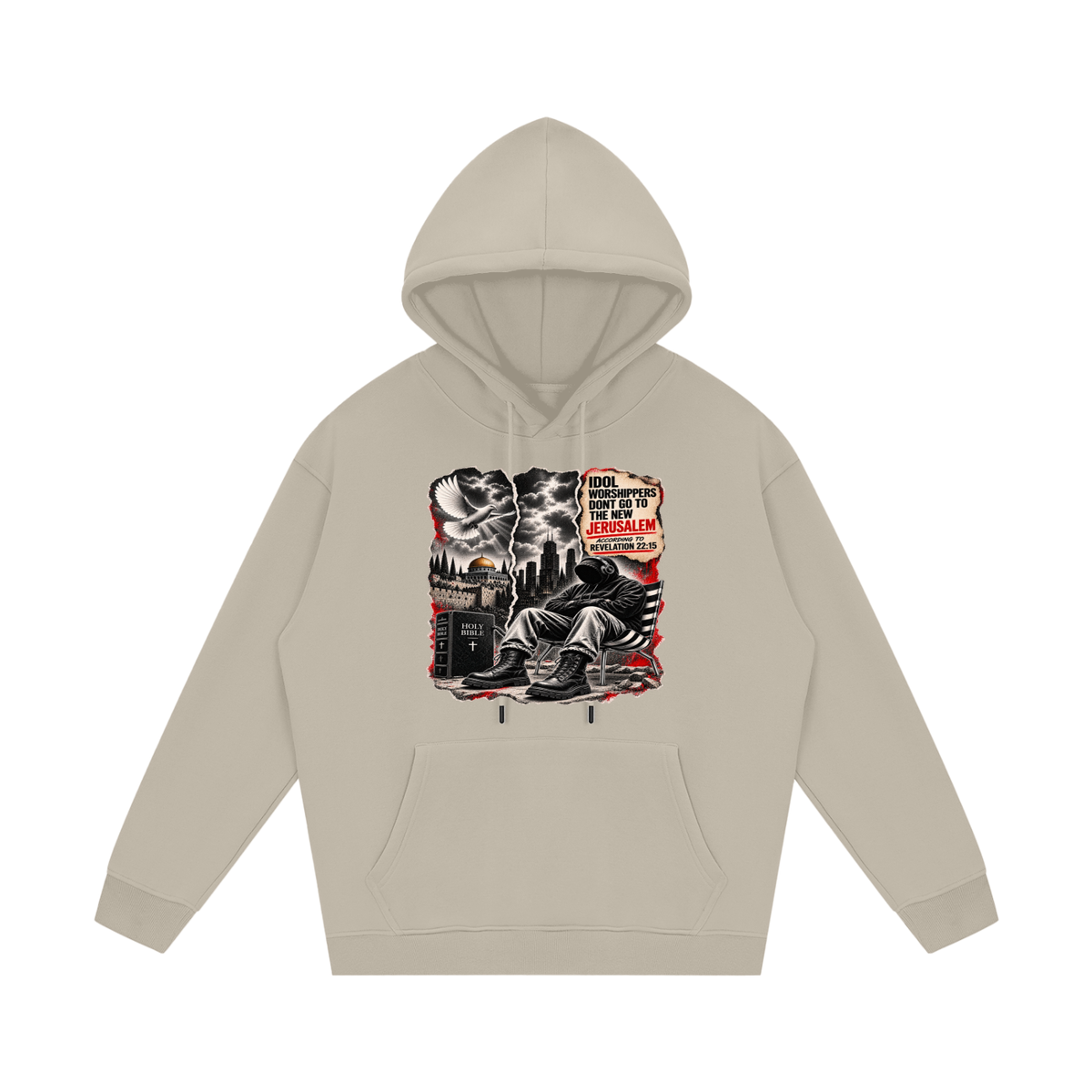 Streetwear Unisex Fleece Hoodie
