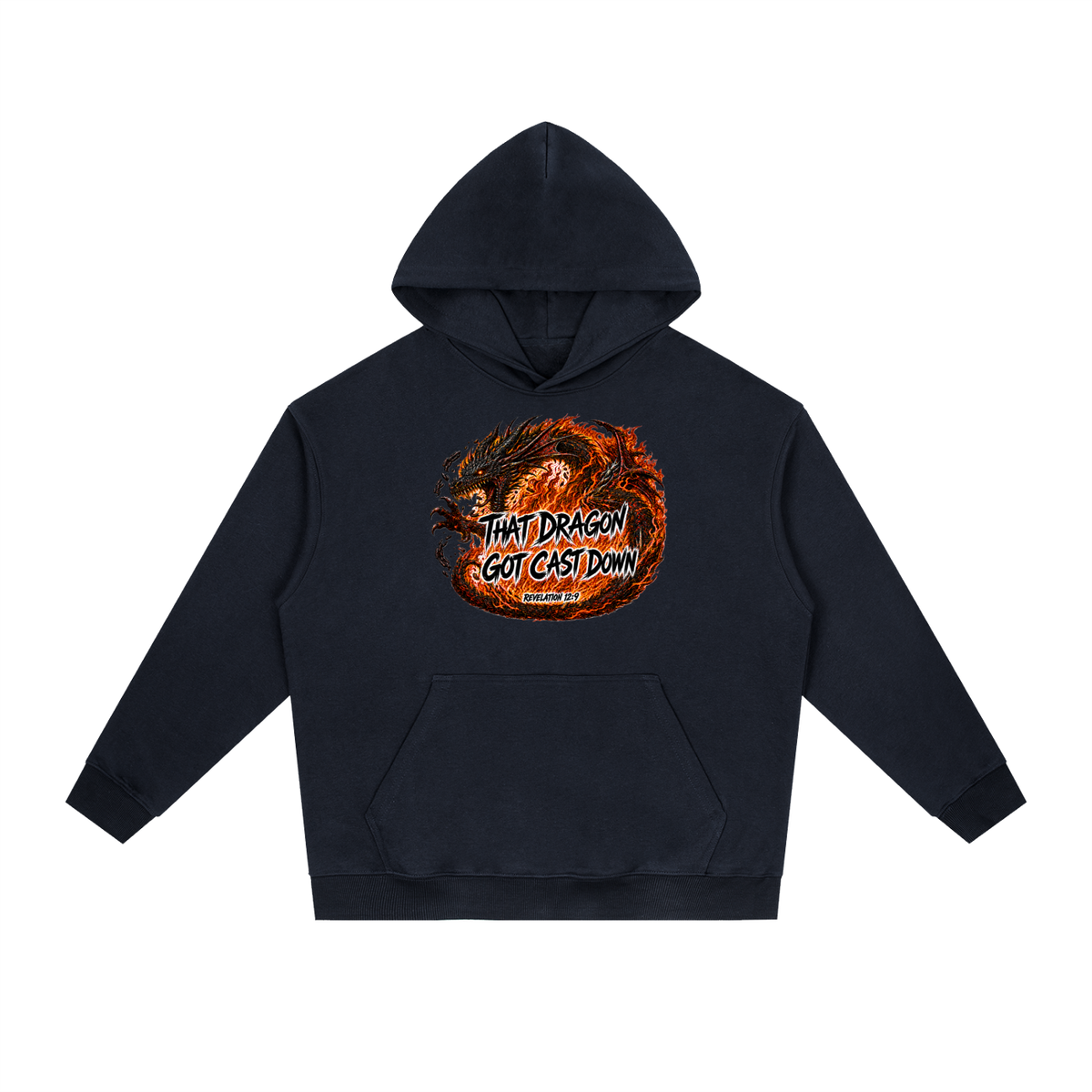 That dragon got cast down Hoodie