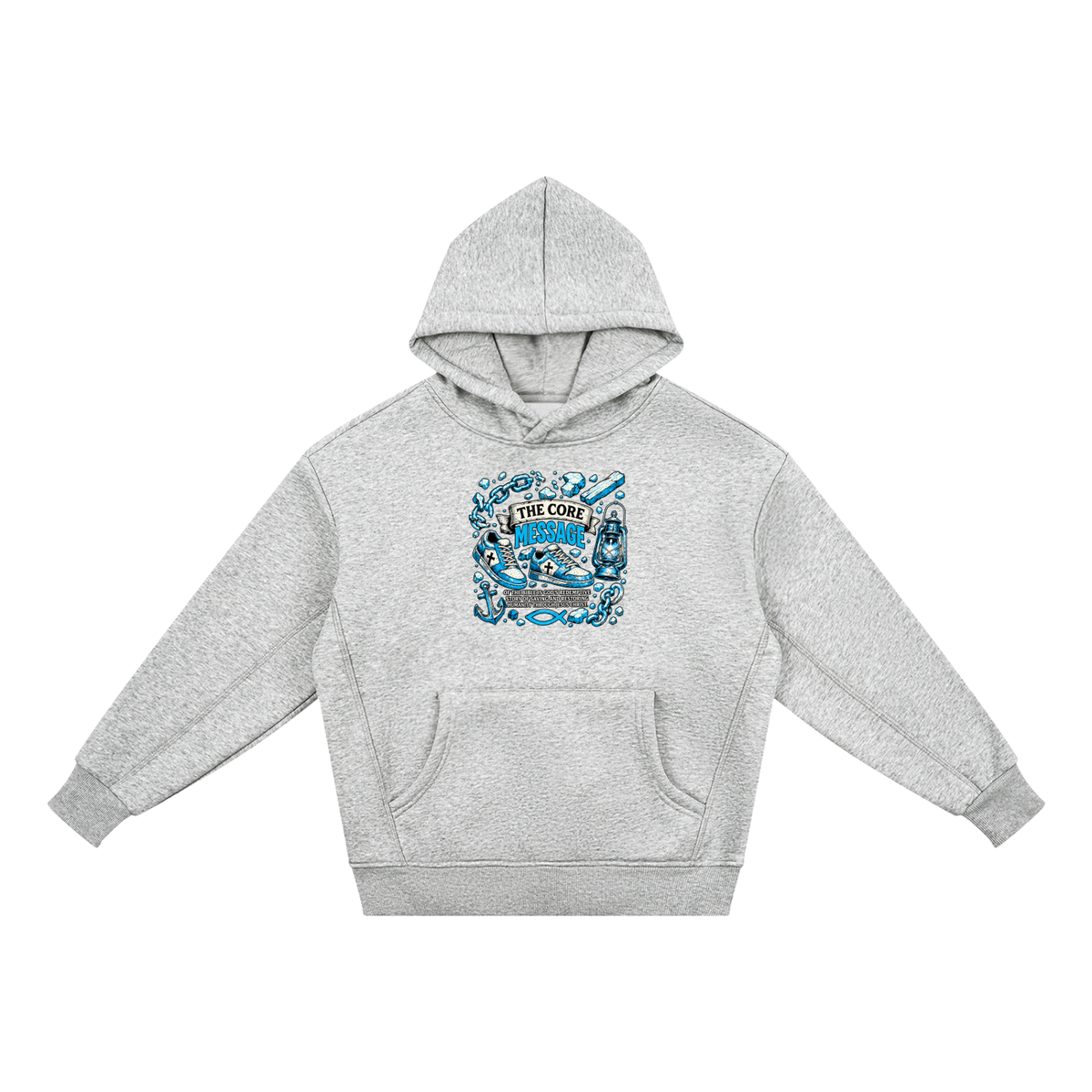 the core message of the bible is God's redemptive story of saving and restoring humanity through Jesus Christ. youth Hoodie