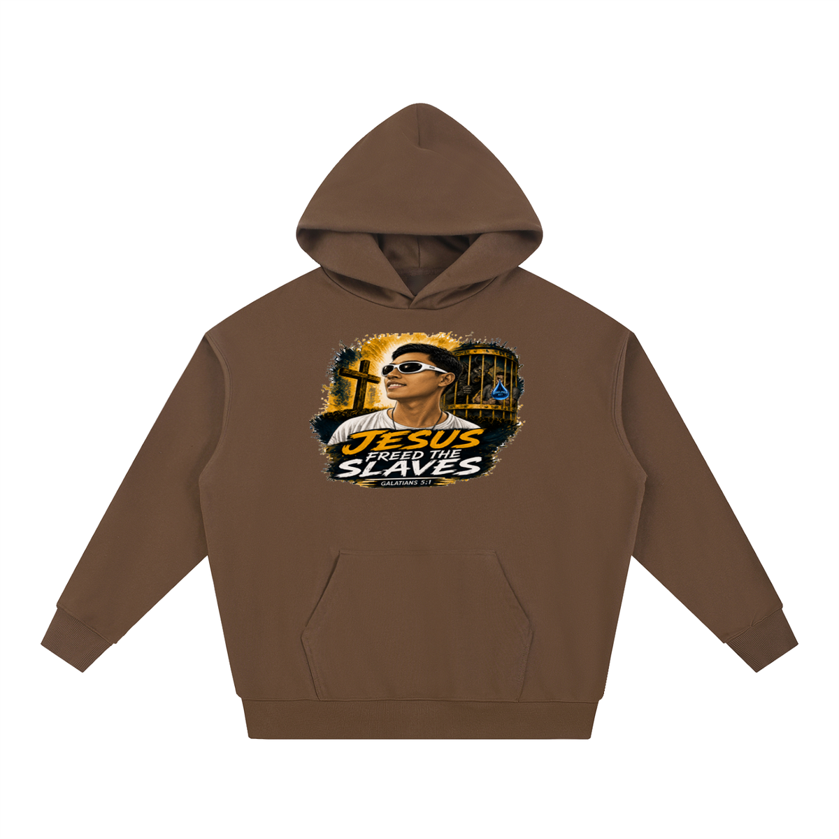 Jesus freed the slaves Hoodie