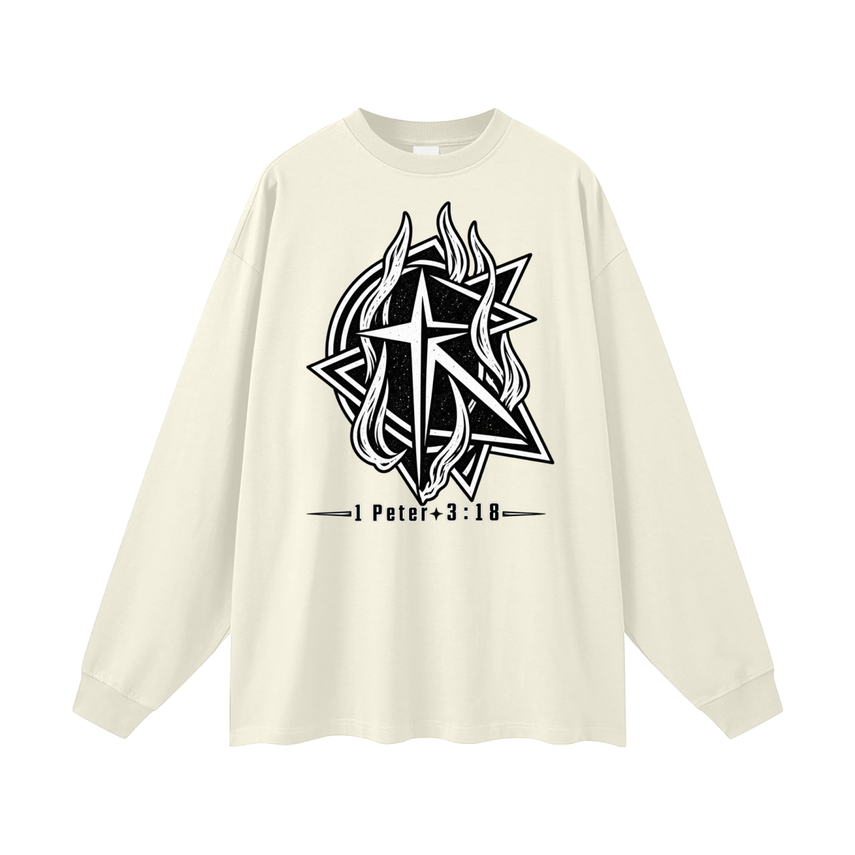 1 Peter 3:18 Long Sleeve T-Shirt