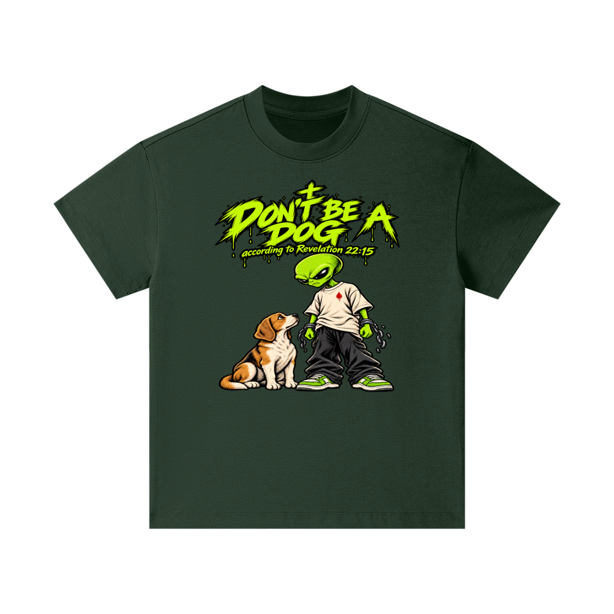 DON'T BE A DOG according to Revelation 22:15 Kids T-Shirt