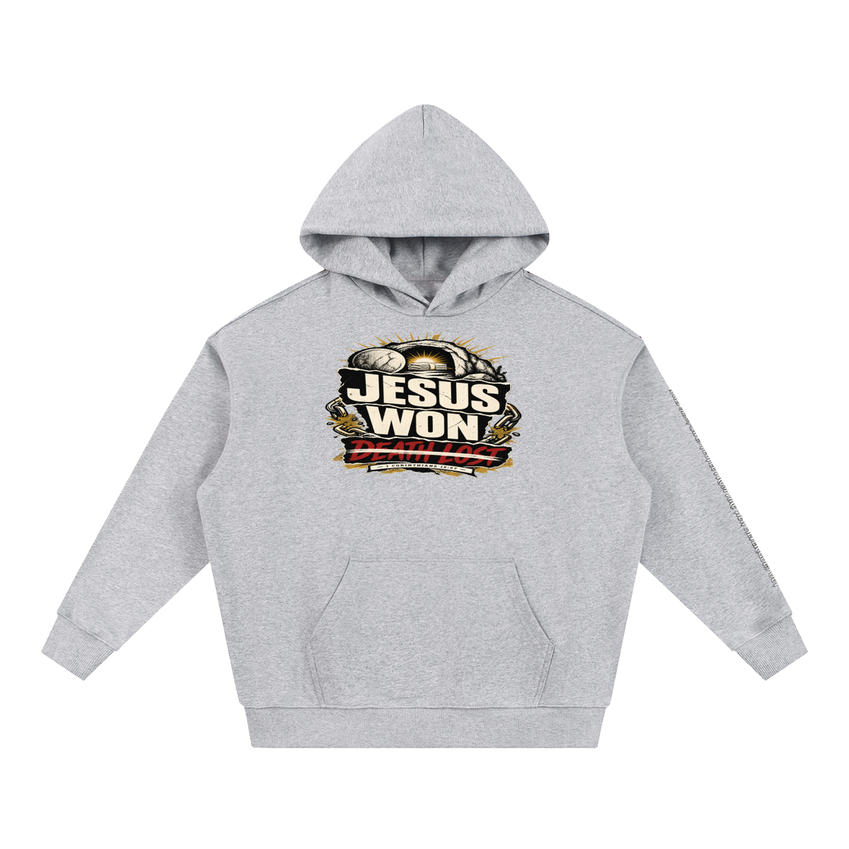 Jesus Won Death Lost Hoodie