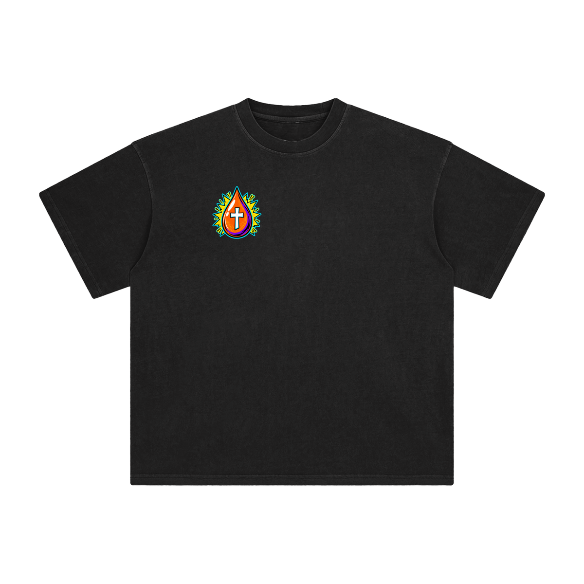JESUS DIED ONCE BACKED UP BY Romans 6:9-10 T-Shirt