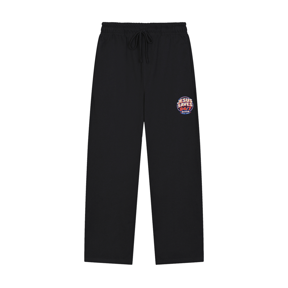Jesus saves 24/7 Sweatpants