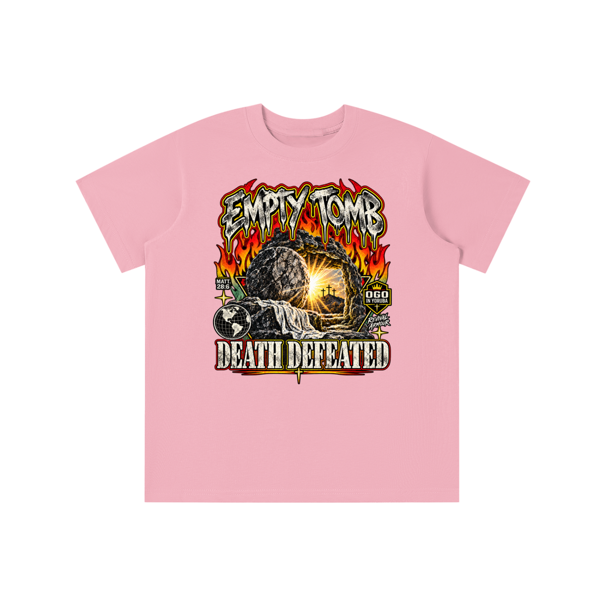 EMPTY TOMB DEATH DEFEATED youth' T-shirt