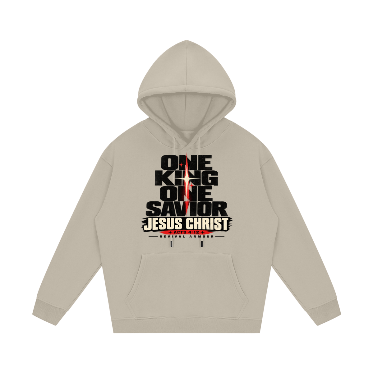 One King One Savior Jesus Christ Hoodie