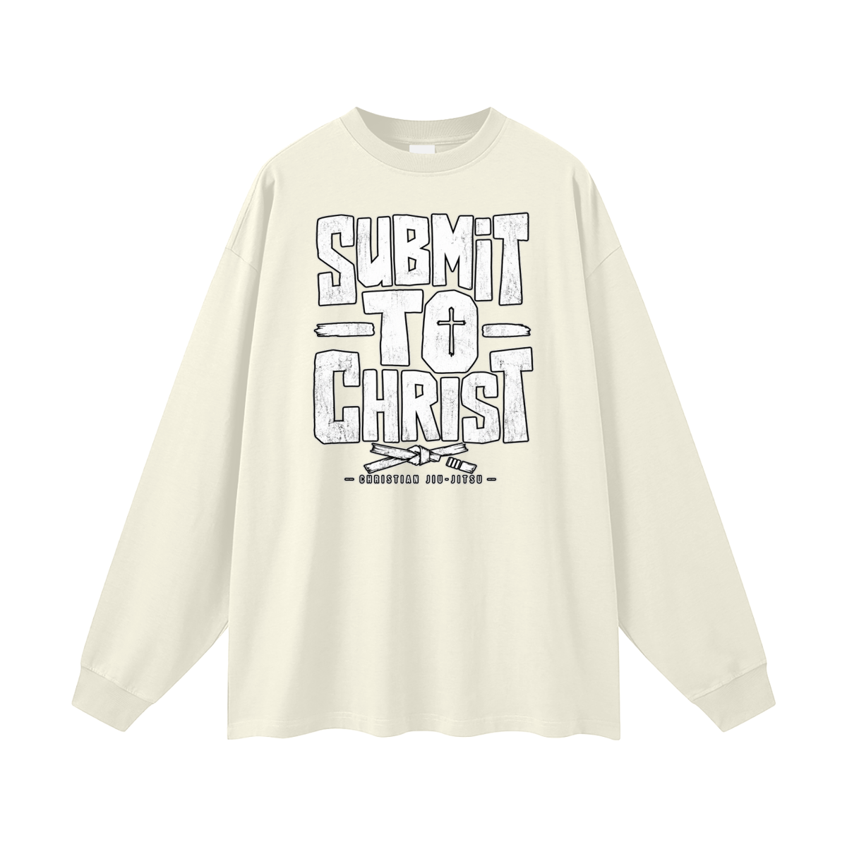 SUBMIT TO CHRIST CHRISTIAN JIU-JITSU Long Sleeve T-Shirt