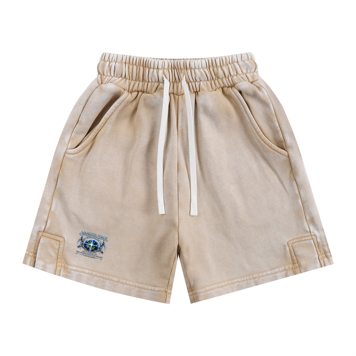 JESUS IS ALIVE Jesus is genuinely Alive Jesus encounters people in hell testimonies I've seen on youtube Kids' Shorts
