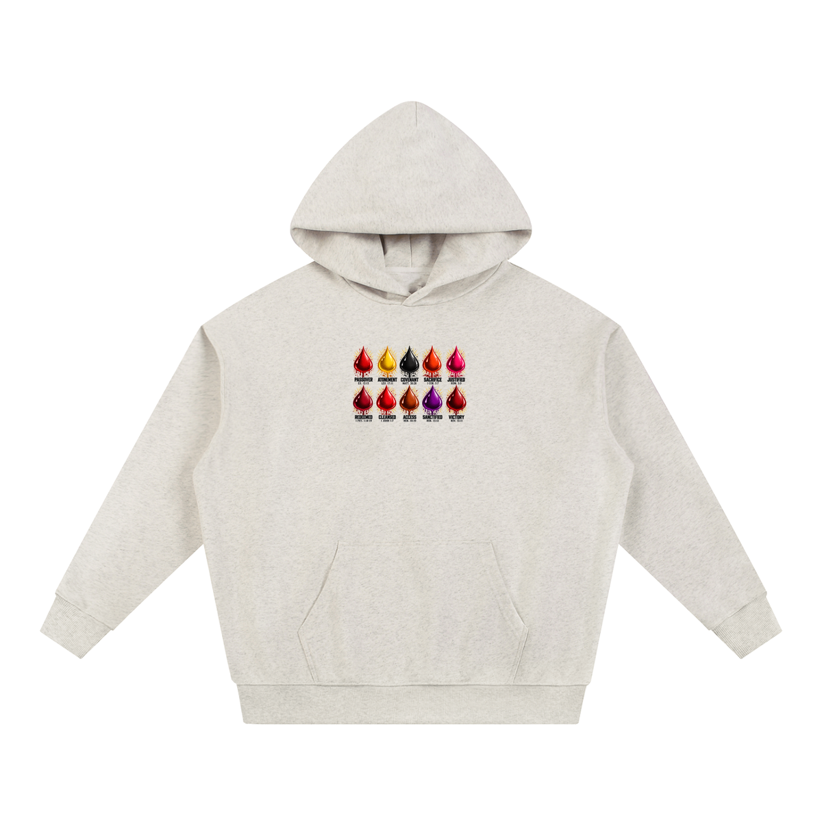 10 BLOOD LOGOS Hoodie
