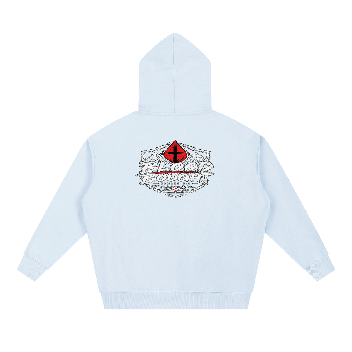 BLOOD BOUGHT - ROMANS 5:9 - Hoodie