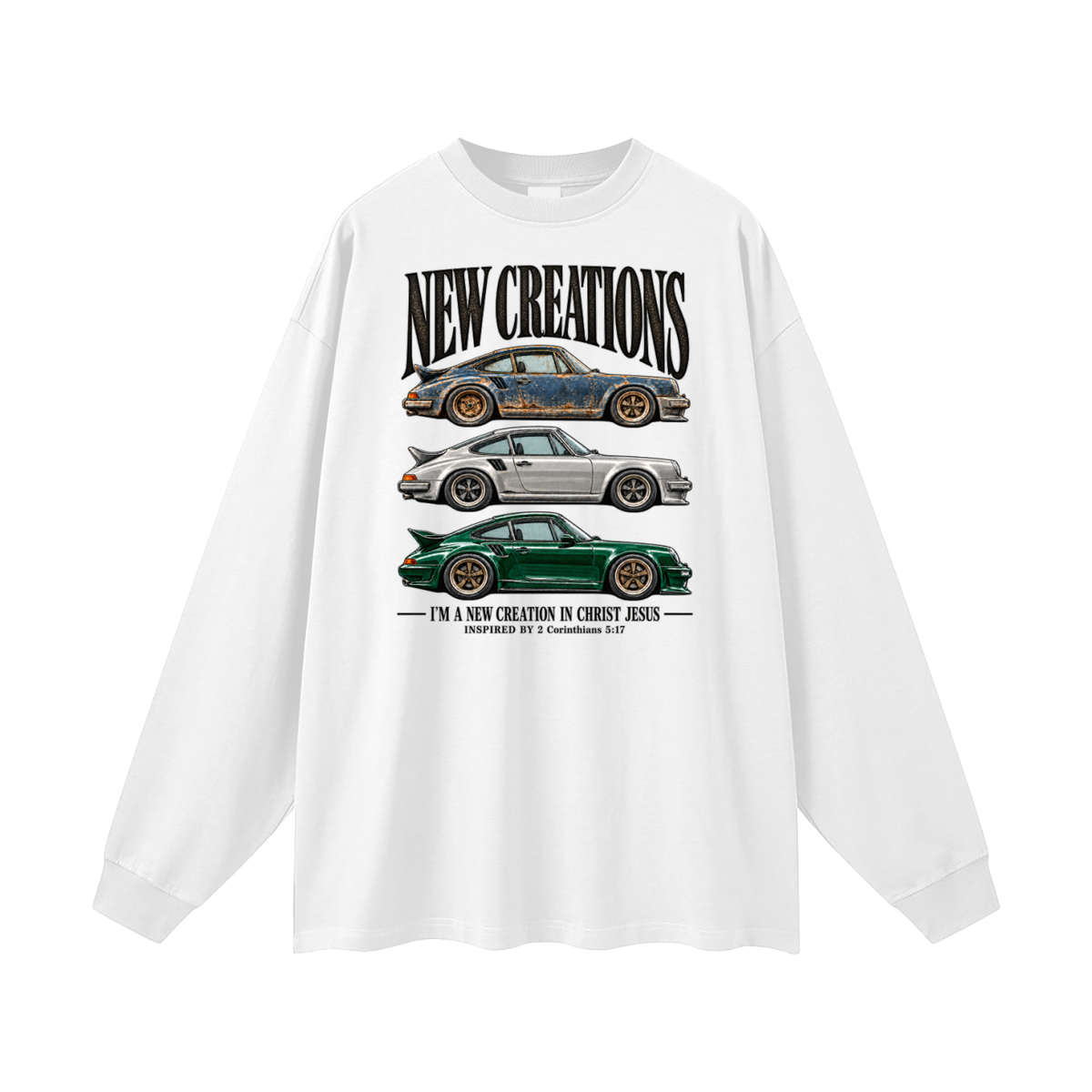 NEW CREATIONS I'M A NEW CREATION IN CHRIST JESUS INSPIRED BY 2 Corinthians 5:17 Long Sleeve T-Shirt