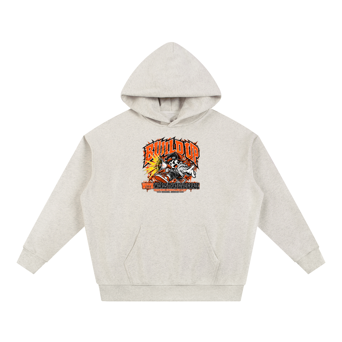 BUILD UP WITH WORDS THAT GIVE GRACE INSPIRED BY EPHESIANS 4:29 Hoodie