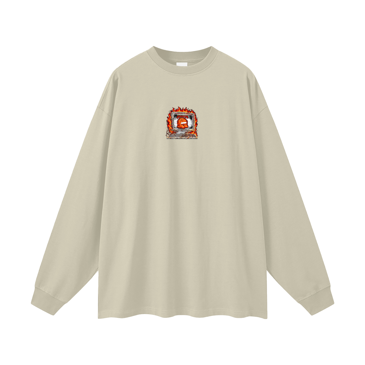 DOGS DON'T GO TO THE NEW JERUSALEM ACCORDING TO REVELATION 22:15 Long Sleeve T-Shirt