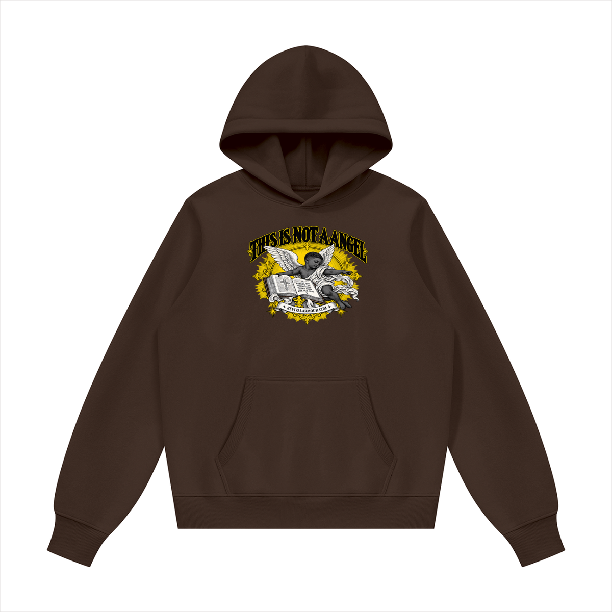THIS IS NOT A ANGEL REPENT AND BELIEVE THE GOOD NEWS JESUS DIED FOR OUR SIN REVIVALARMOUR.COM Hoodie
