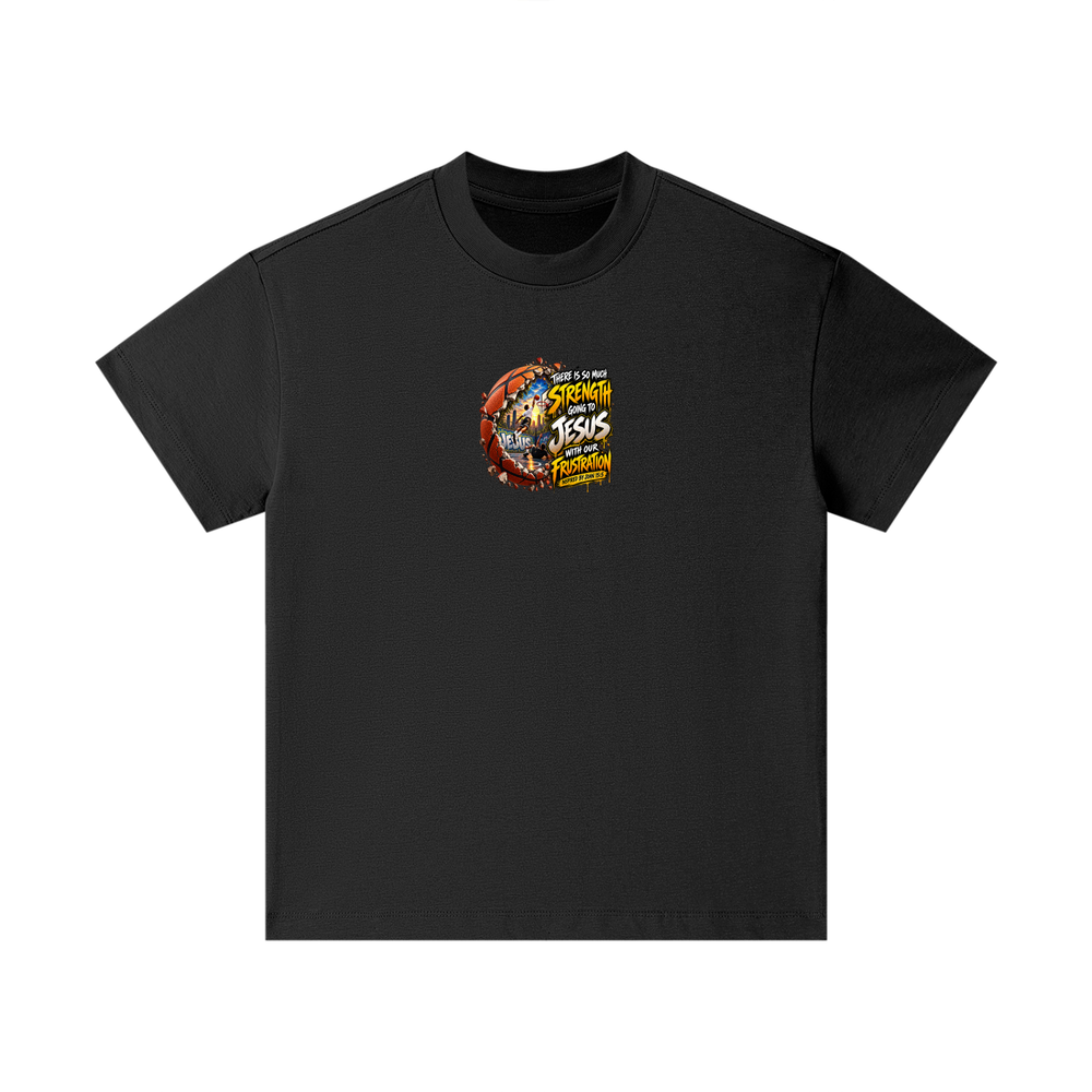 THERE IS SO MUCH STRENGTH GOING TO JESUS WITH OUR FRUSTRATION INSPIRIED BY JOHN 15:5 Kids T-Shirt