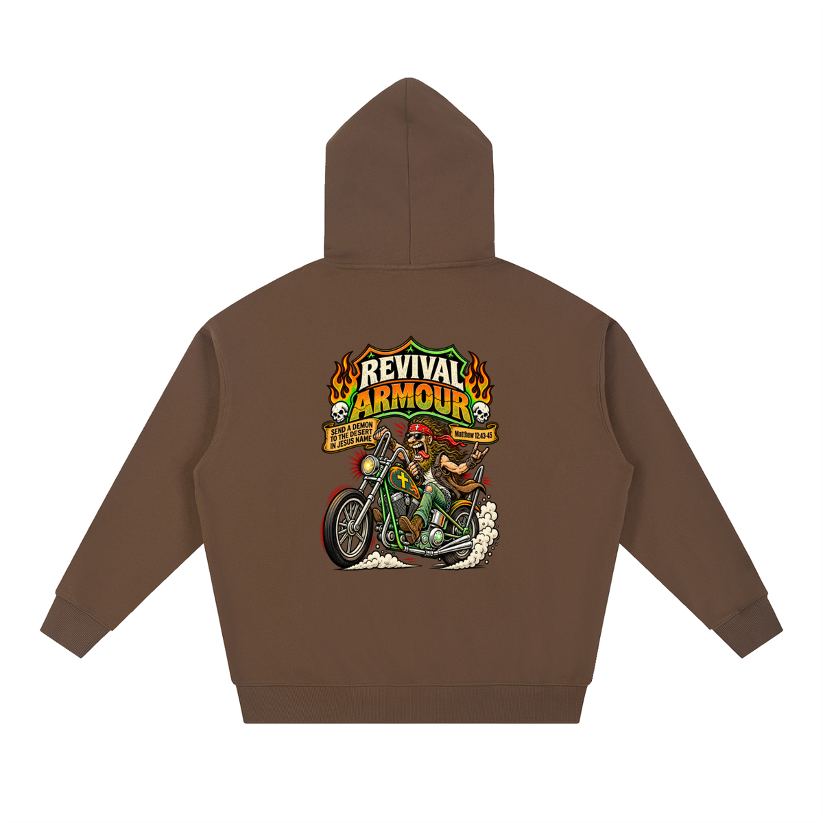 REVIVAL ARMOUR SEND A DEMON TO THE DESERT IN JESUS NAME [MATTHEW 12:43-45] Hoodie