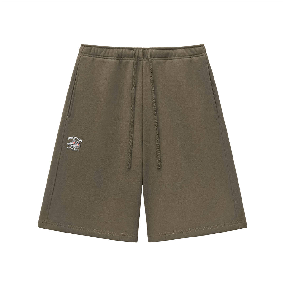 Walk by faith not by sight. Shorts