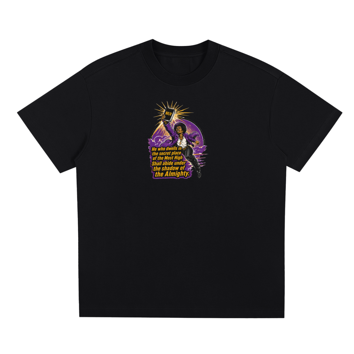 NKJV Psalms 91:1 T-Shirt