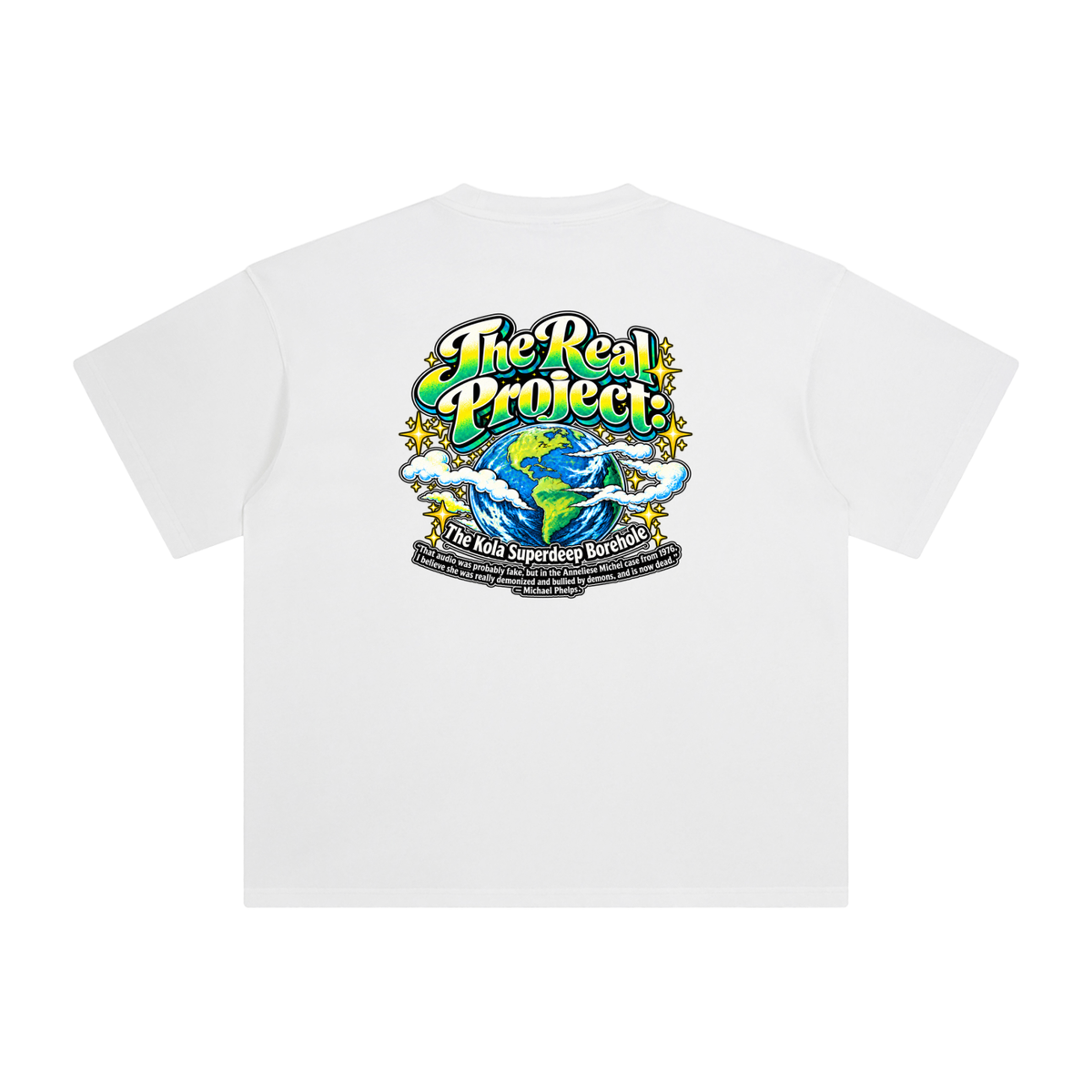 REDEEMED BY THE OF JESUS ACCORDING TO EPHESIANS 1:7 THE REAL PROJECT: THE KOLA SUPERDEEP BOREHOLE T-Shirt