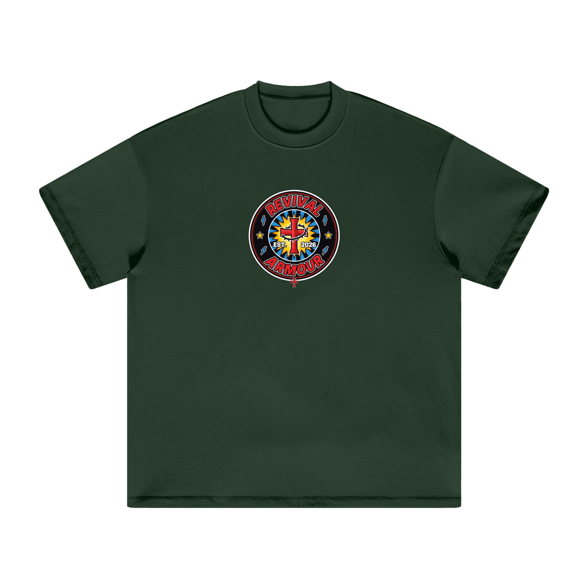 REVIVAL EST. 2026 ARMOUR JESUS DIED FOR OUR SINS T-Shirt