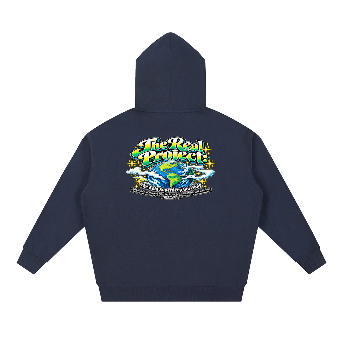 REDEEMED BY THE OF JESUS ACCORDING TO EPHESIANS 1:7 THE REAL PROJECT: THE KOLA SUPERDEEP BOREHOLE Hoodie