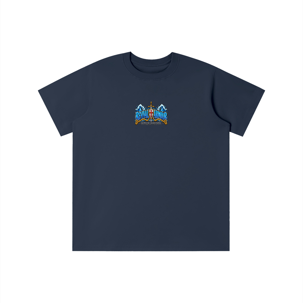 REVIVAL ARMOUR -EQUIPPED FOR A HIGHER PURPOSE- -EPHESIANS 6:10-18- youth T-shirt