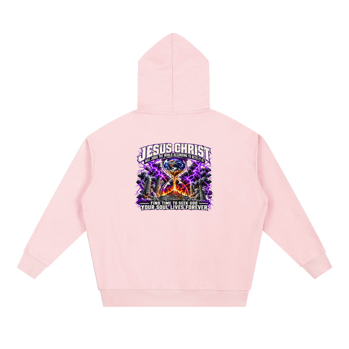 THE STRUGGLE IS REAL BUT SO IS JESUS - INSPIRED BY 1 PETER 5:10 - Hoodie