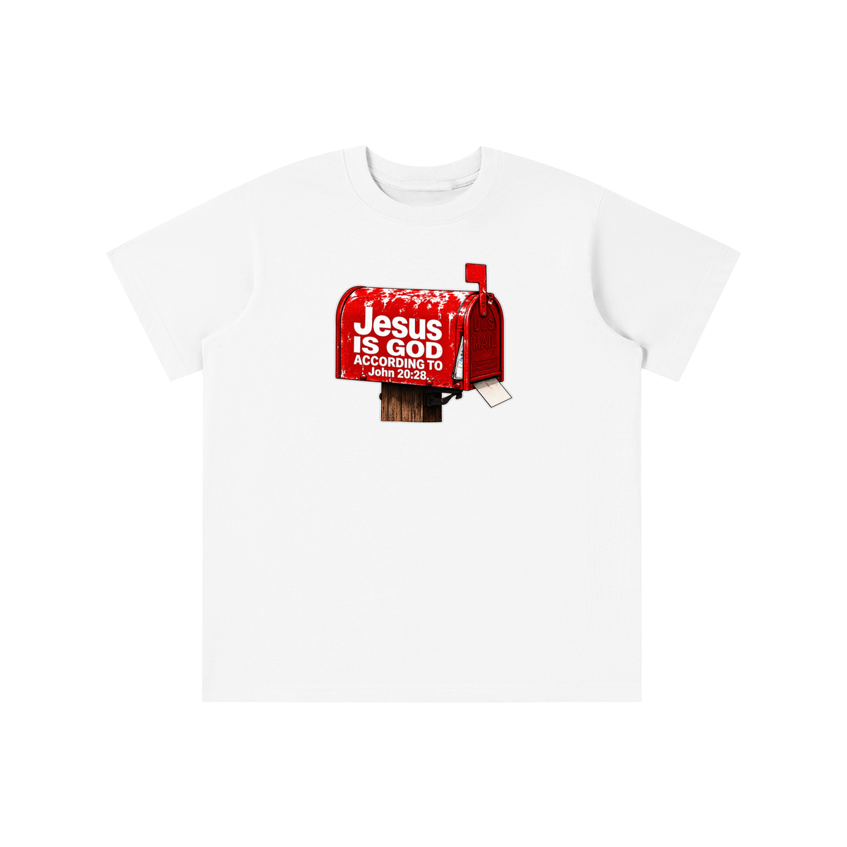 JESUS IS GOD ACCORDING TO JOHN 20:28 youth T-shirt