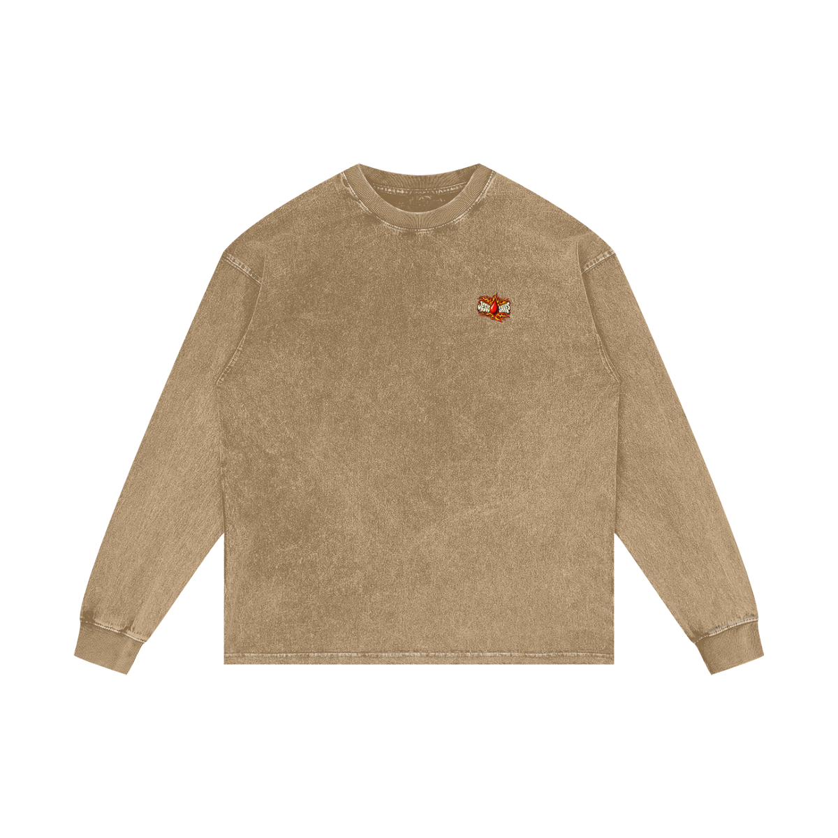 JESUS SAVES REPENT & BELIEVE THE GOOD NEWS - MARK 1:15 - Long Sleeve T-Shirt