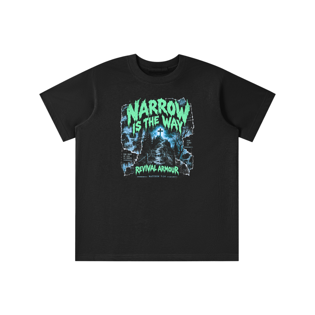 THE WAGE OF SIN IS DEATH youth T-shirt