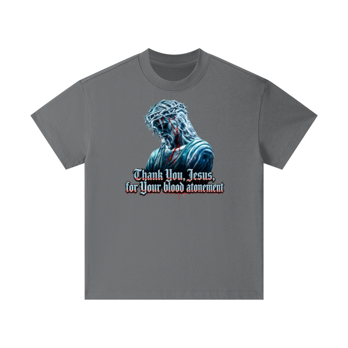 Thank you Jesus for your blood atonement Kids T-Shirt