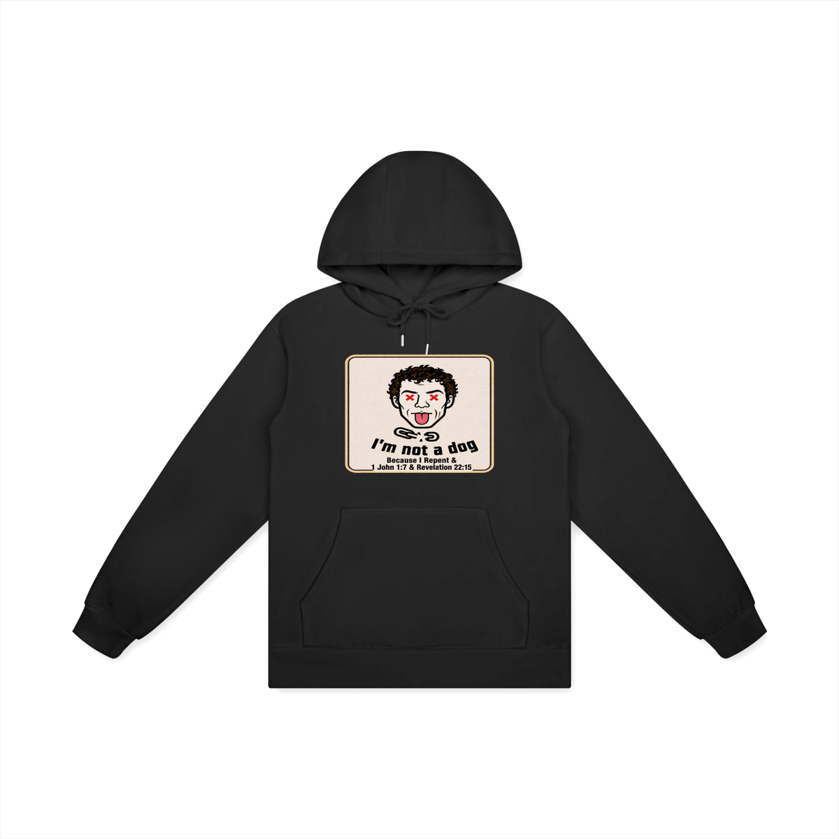 I'm not a dog Hoodie