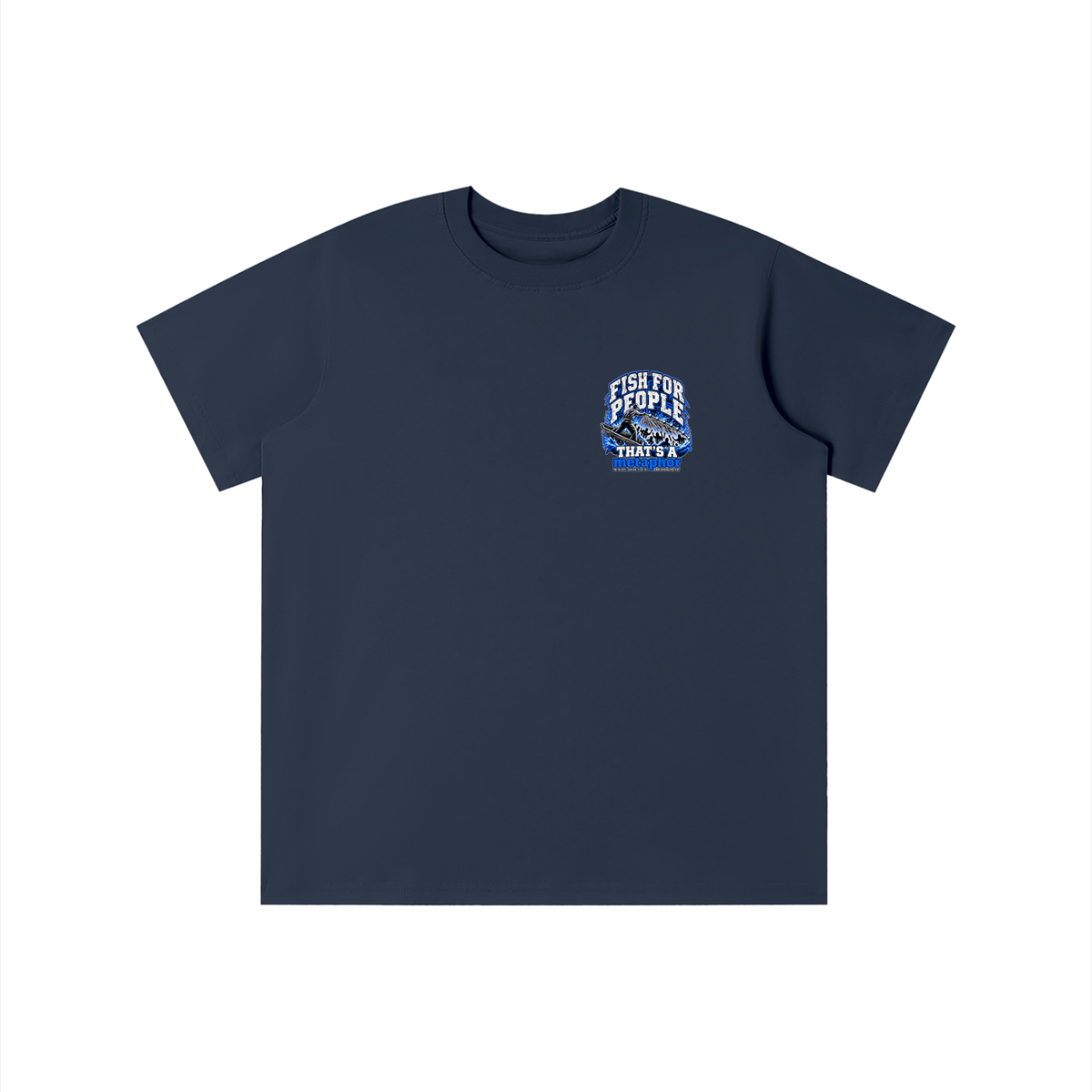 FISH FOR PEOPLE THAT'S A metaphor AND YOU COULD LEARN HOW TO CAST OUT DEMONS ON MICHAELJPHELPS.COM youth T-shirt