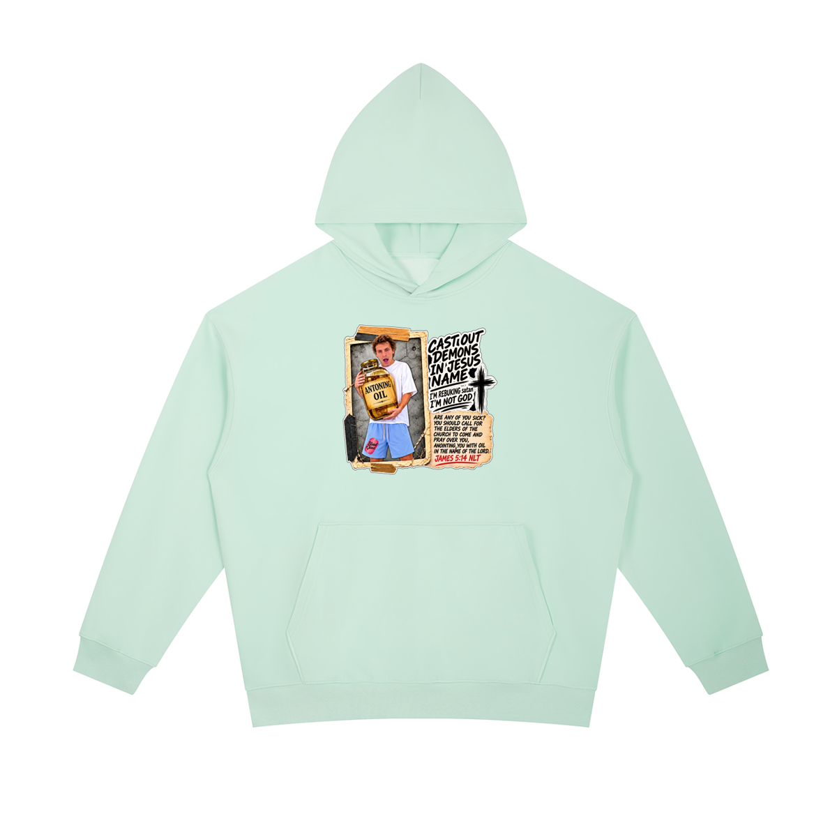 I'M REBUKING satan I'M NOT GOD Hoodie