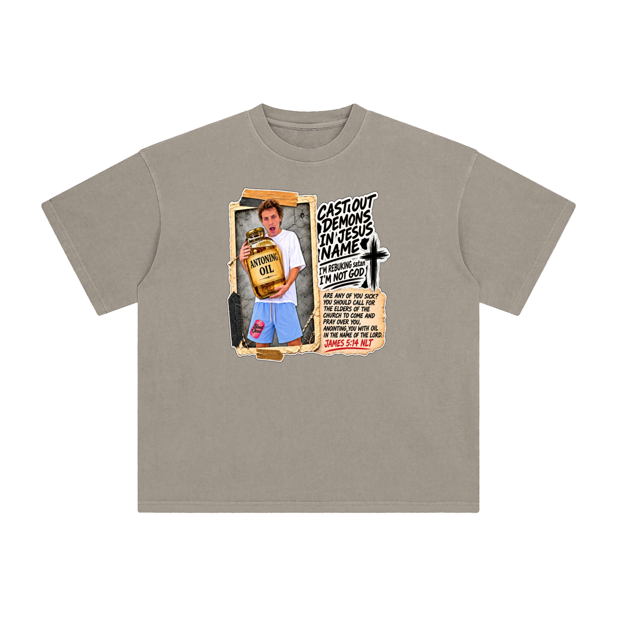 I'M REBUKING satan I'M NOT GOD T-Shirt