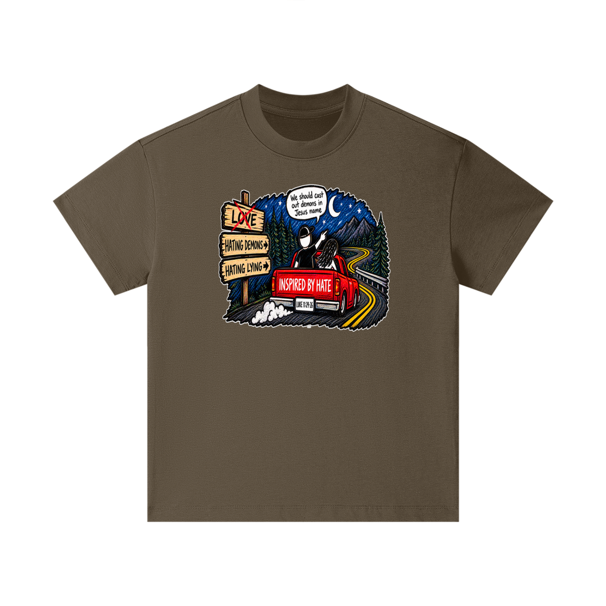 INSPIRED BY HATE Kids T-Shirt