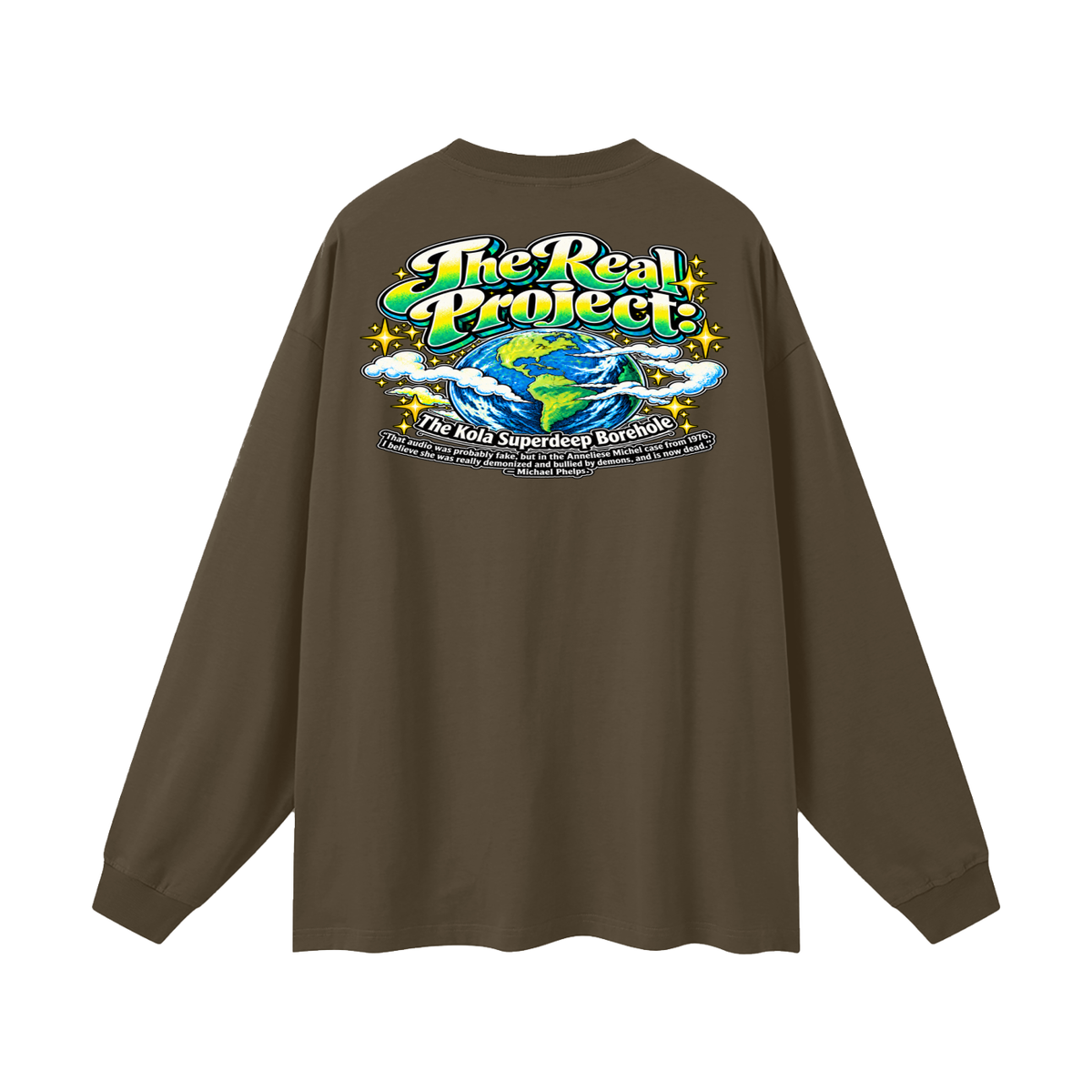 REDEEMED BY THE OF JESUS ACCORDING TO EPHESIANS 1:7 THE REAL PROJECT: THE KOLA SUPERDEEP BOREHOLE Long Sleeve T-Shirt
