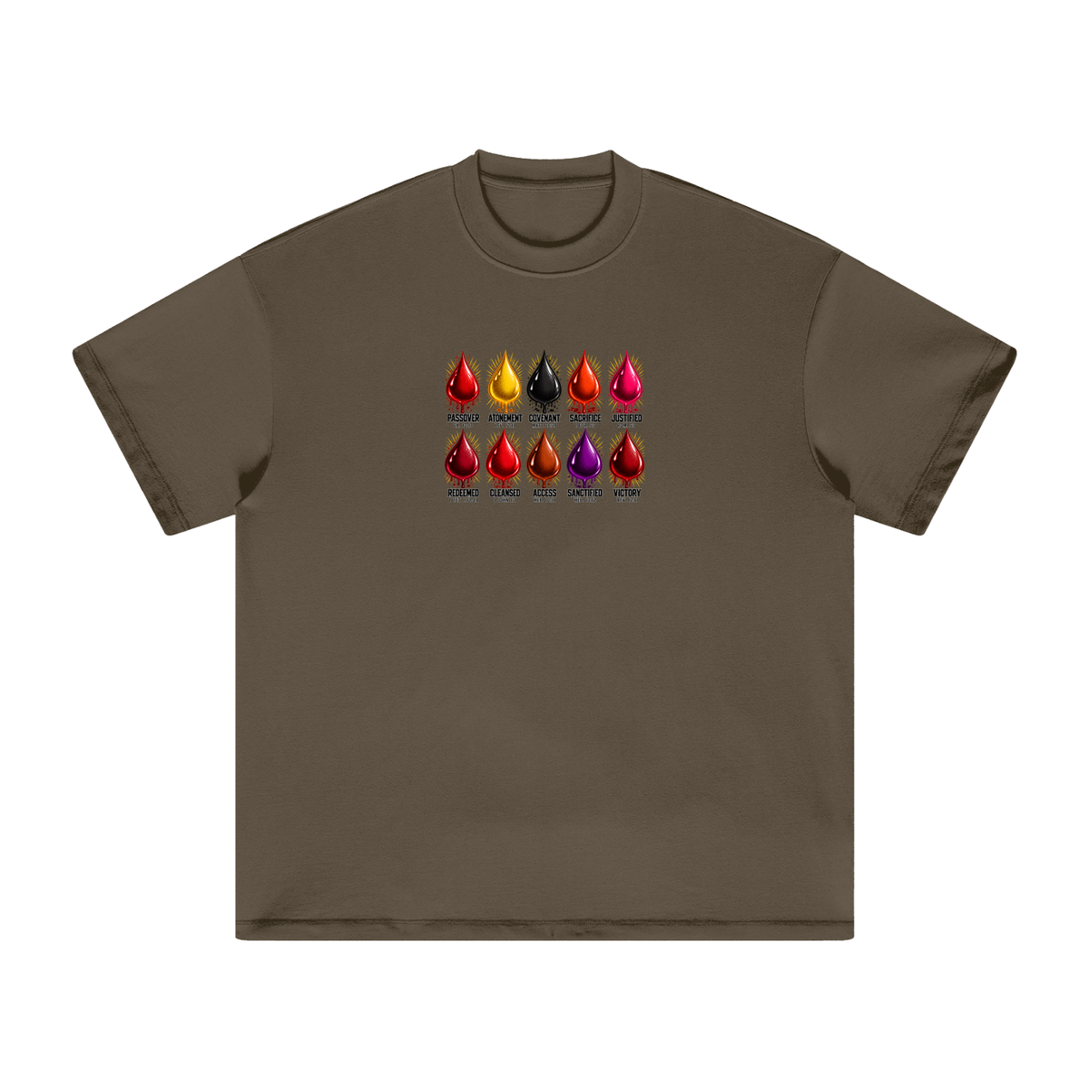 10 BLOOD LOGOS T-Shirt