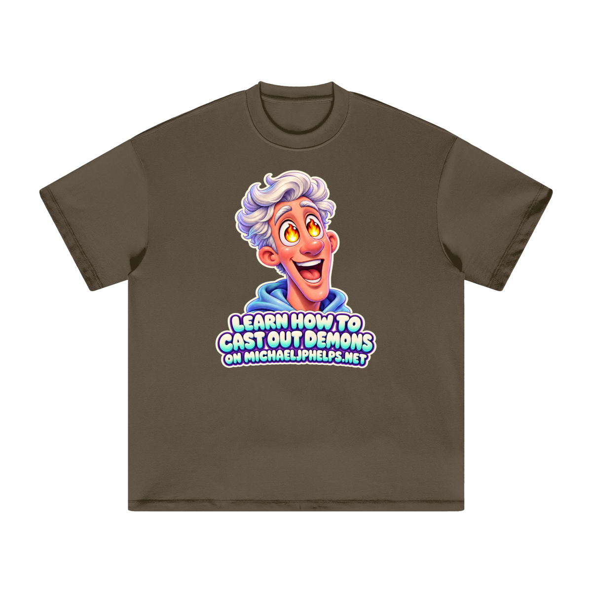 LEARN HOW TO CAST OUT DEMONS ON MICHAELJPHELPS.NET T-Shirt