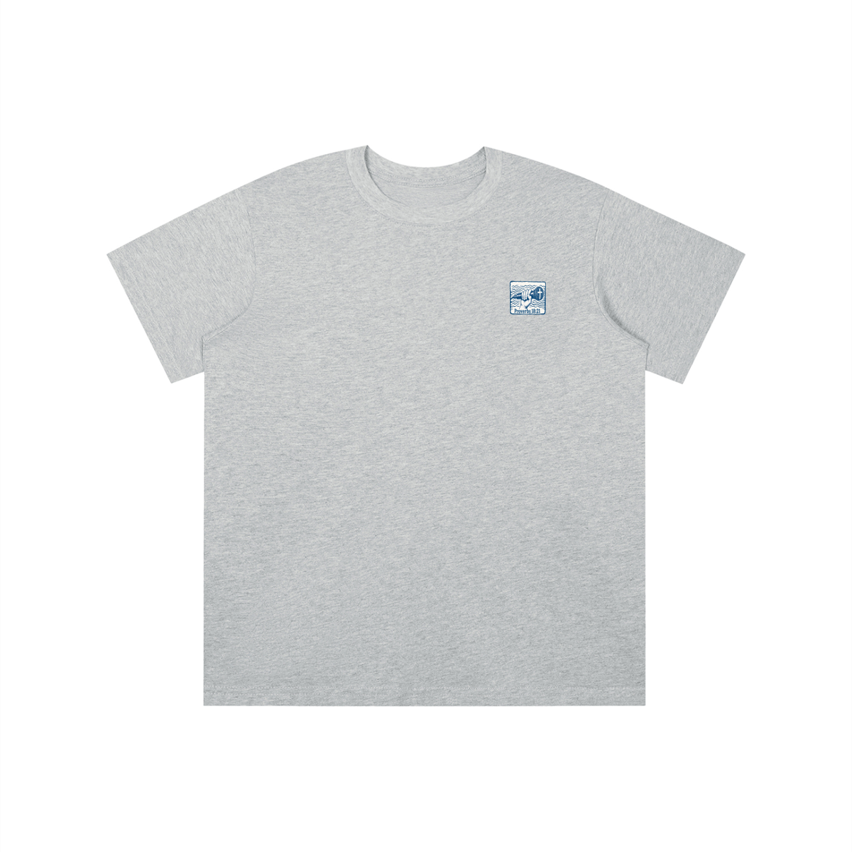 Proverbs 18:21 mic youth T-shirt