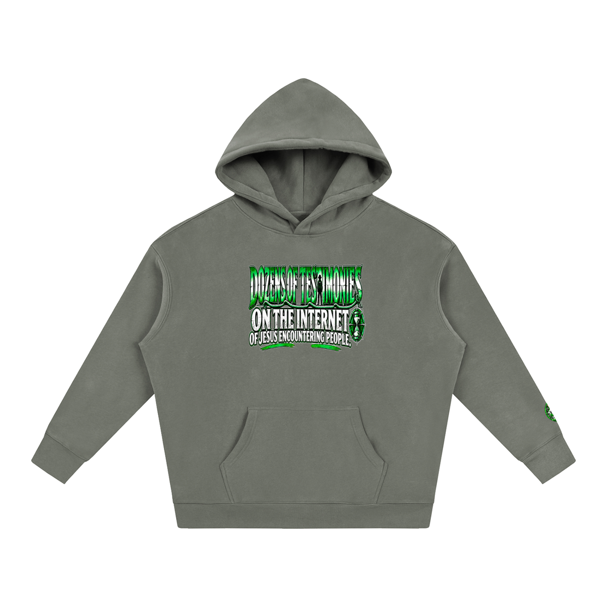 DOZENS OF TESTIMONIES ON THE INTERNET OF JESUS ENCOUNTERING PEOPLE. Hoodie
