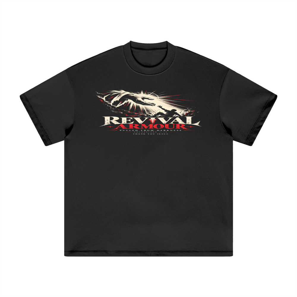 REVIVAL ARMOUR -PULLED FROM DARKNESS- -1 COLOSSIANS 1:13- T-Shirt