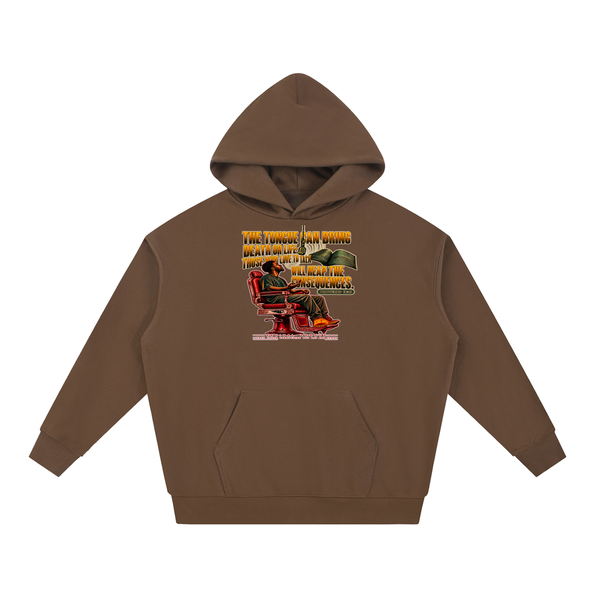 PROVERBS 18:21 NLT Hoodie