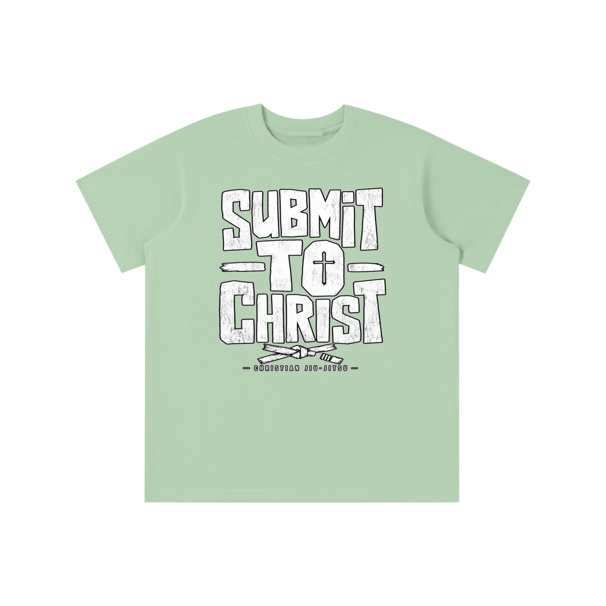 SUBMIT TO CHRIST CHRISTIAN JIU-JITSU youth T-shirt