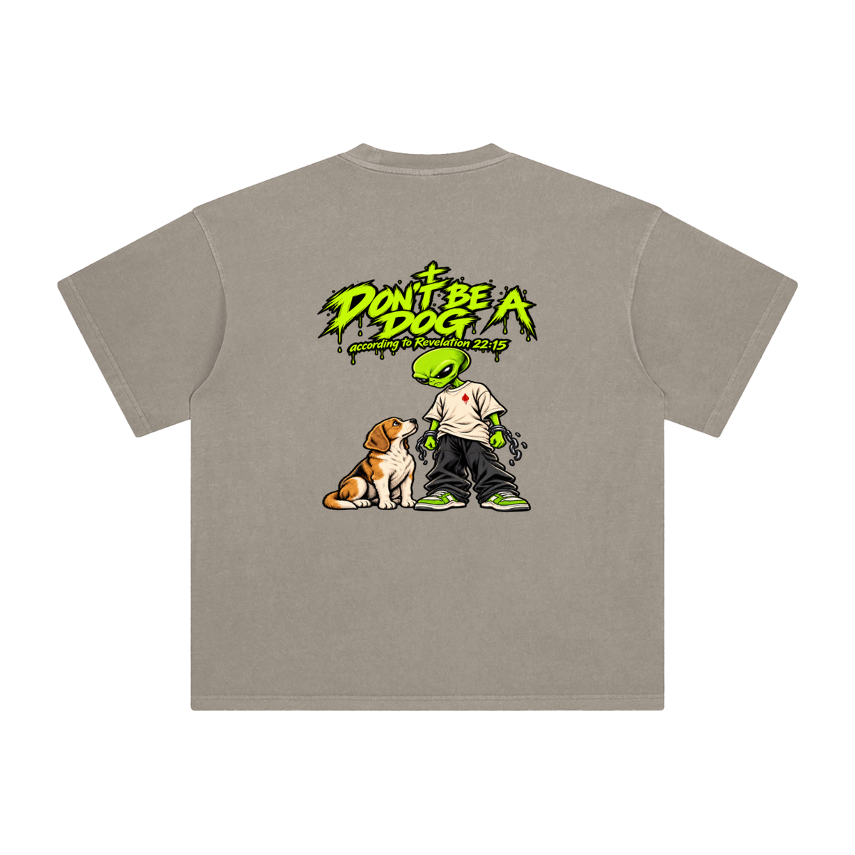 DON'T BE A DOG according to Revelation 22:15 T-Shirt 2