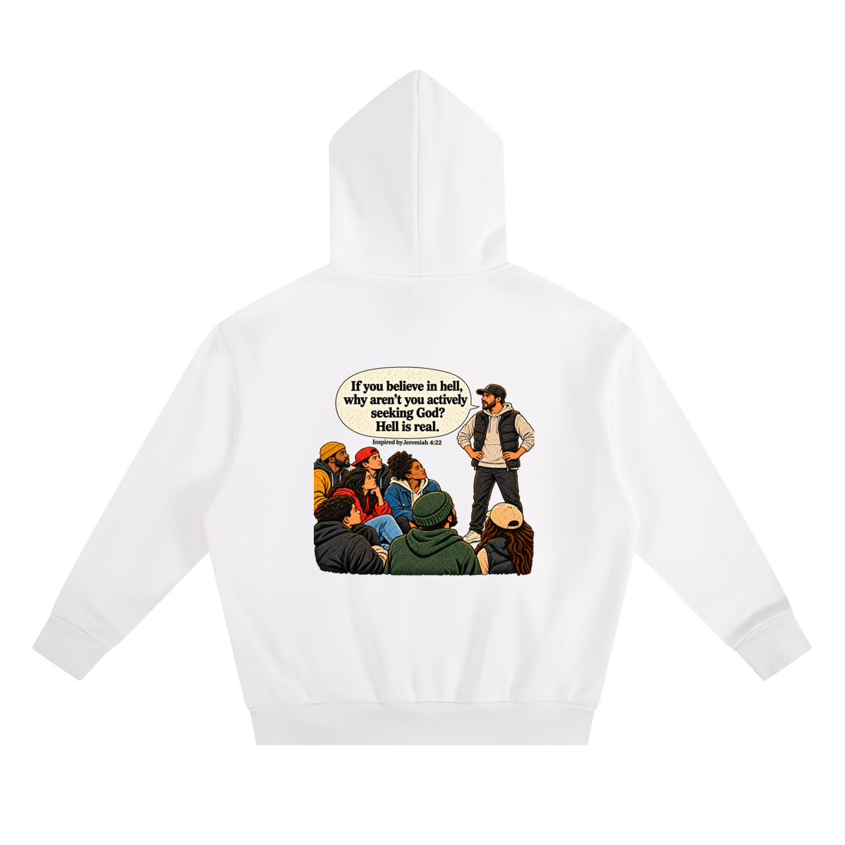 HELL IS NOT DOPE Hoodie