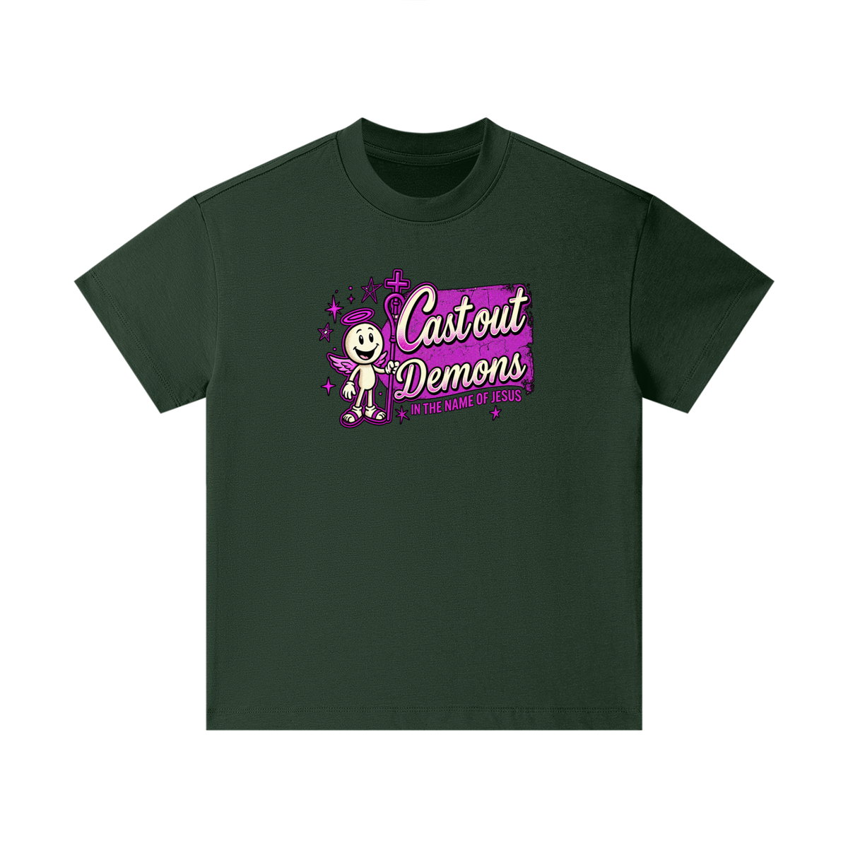 CAST OUT DEMONS IN THE NAME OF JESUS Kids T-Shirt