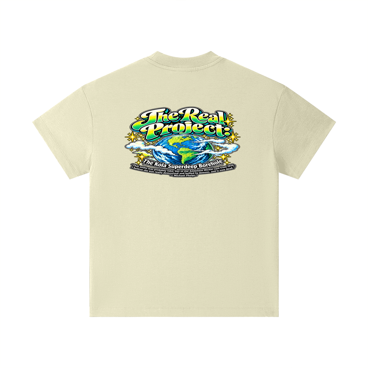 REDEEMED BY THE OF JESUS ACCORDING TO EPHESIANS 1:7 THE REAL PROJECT: THE KOLA SUPERDEEP BOREHOLE Kids T-Shirt