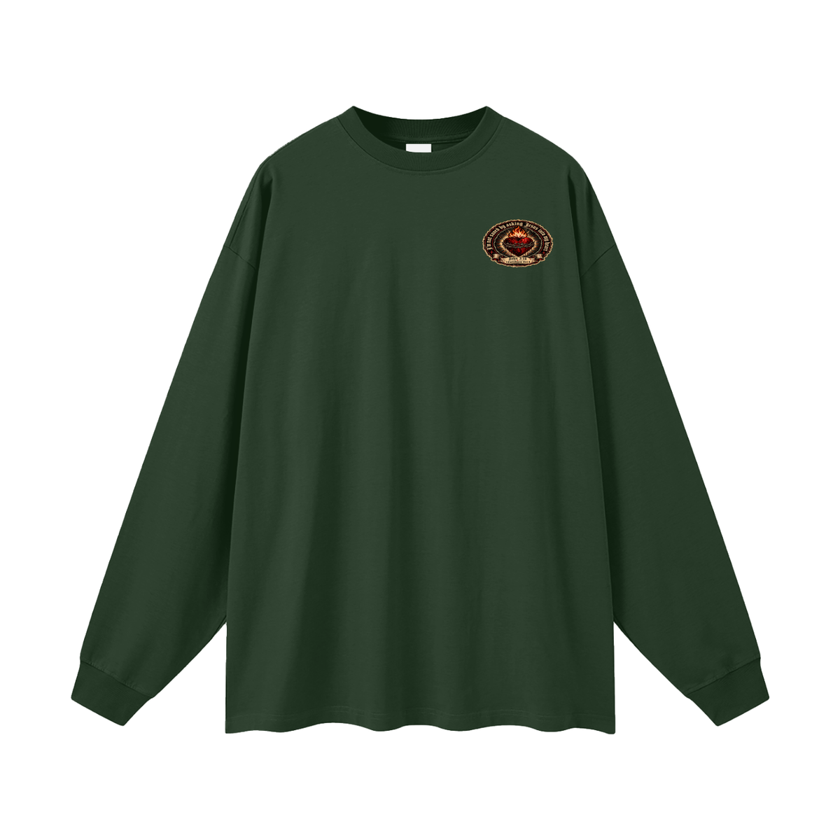Jesus Reigns Forever Long Sleeve T-Shirt